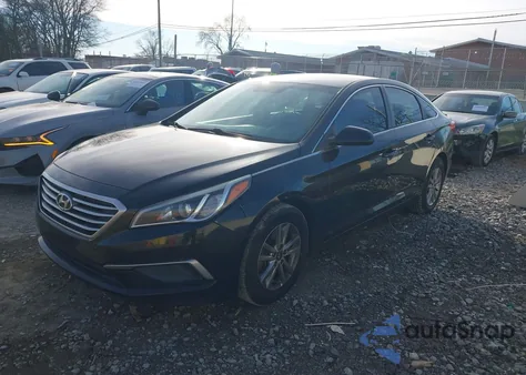 2016 Hyundai Sonata Se из США, поврежденный, VIN 5NPE24AF8GH401707